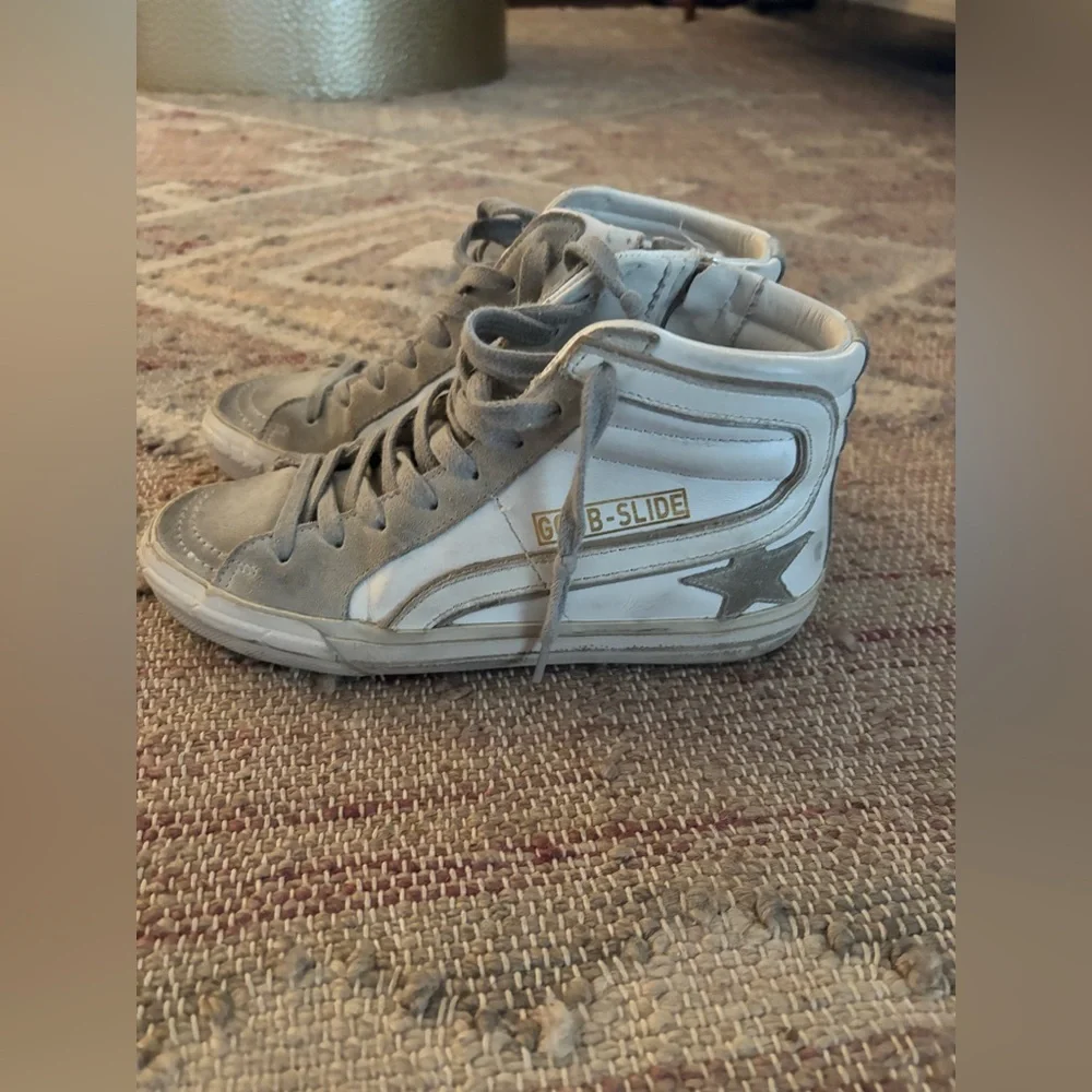 Women’s Golden Goose White Carry Over Slide Classic 34 - Picture 3 of 12